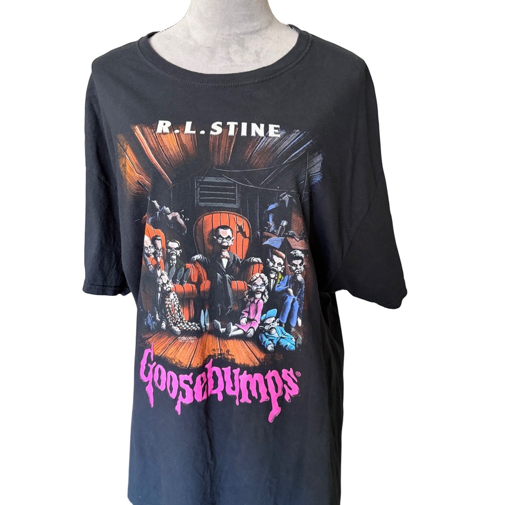 Goosebumps RL Stine Slappy the Dummy Graphic DO NOT BUY